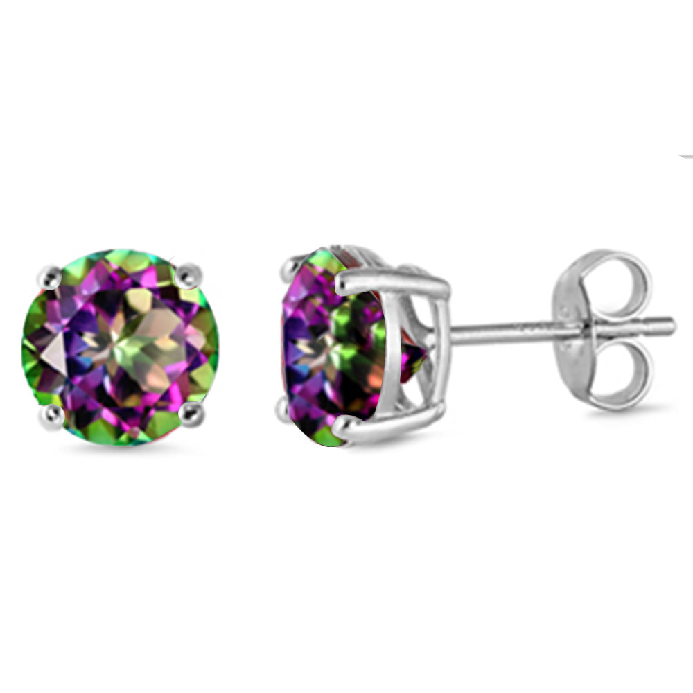 Dazzling Spectrum Topaz Earrings