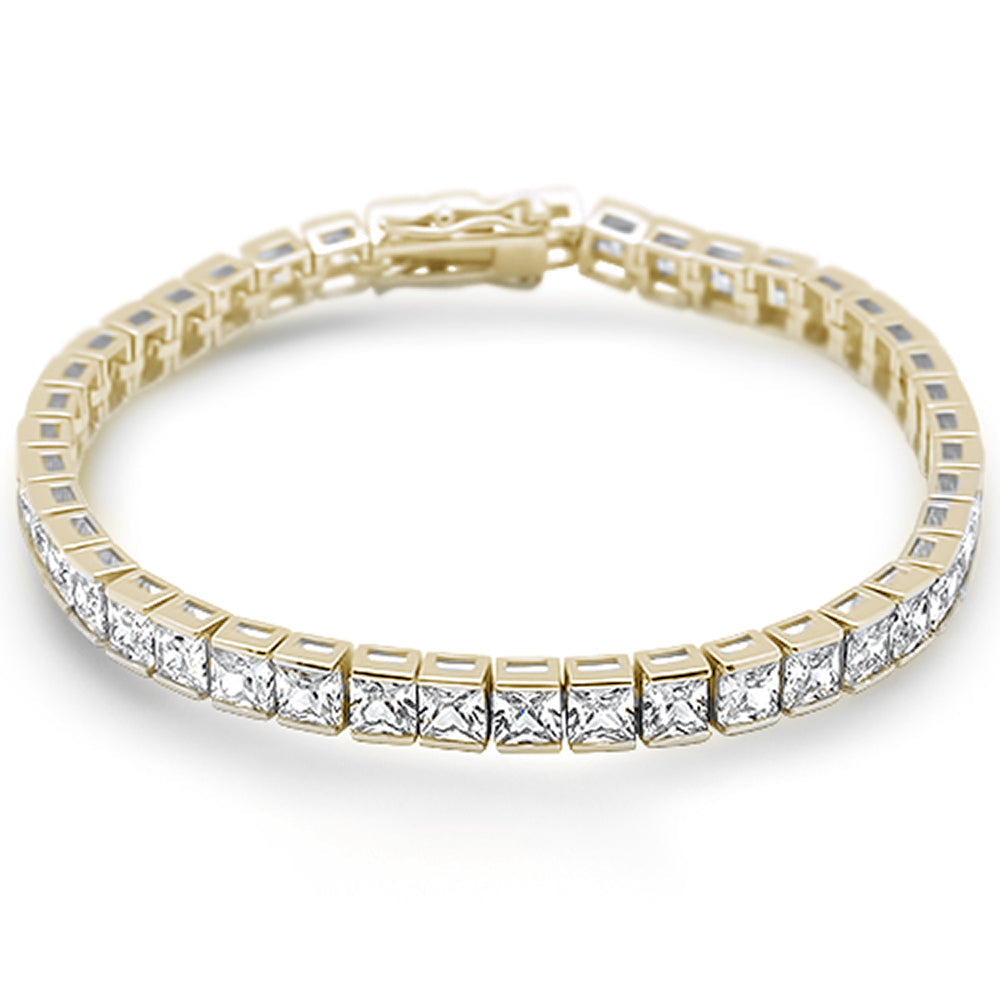 Celestial Gold Sparkle Tennis Bracelet