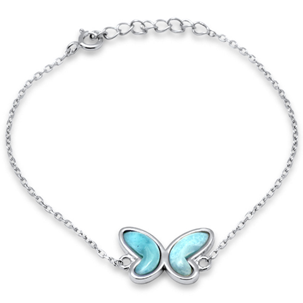 Mystic Butterfly Blue Charm Bracelet