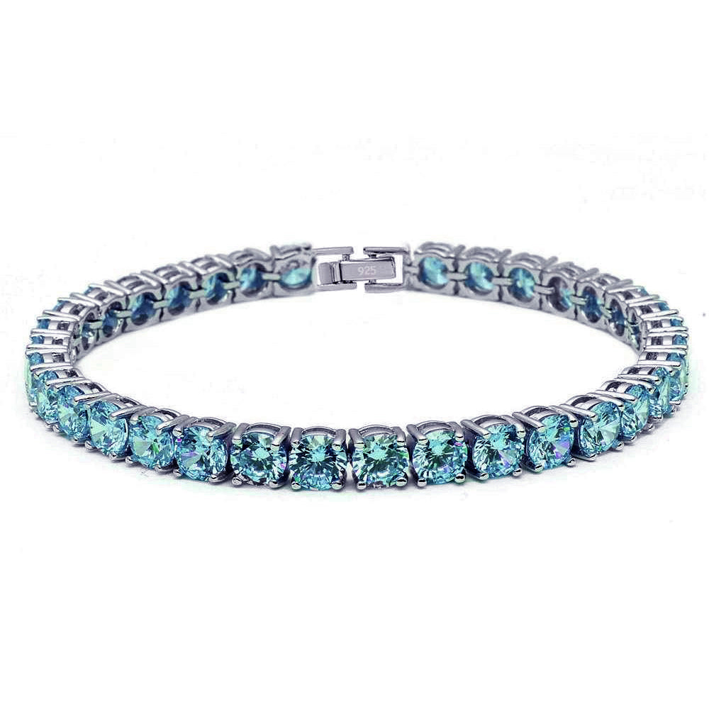 Sea Breeze Blue Topaz Elegance Bracelet