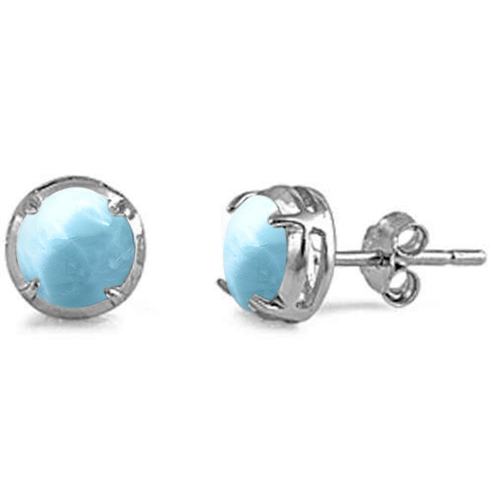 Blue Lagoon Luminary Larimar Earrings