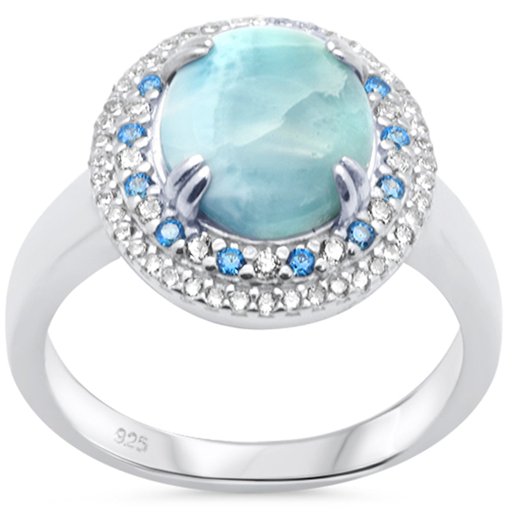 Oceanic Majesty Double Halo Ring