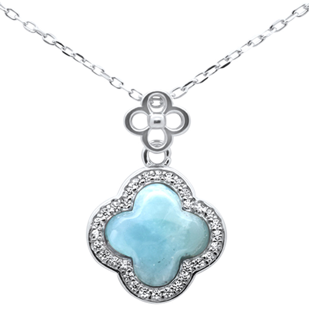 Eternal Wave Clover Pendant Necklace