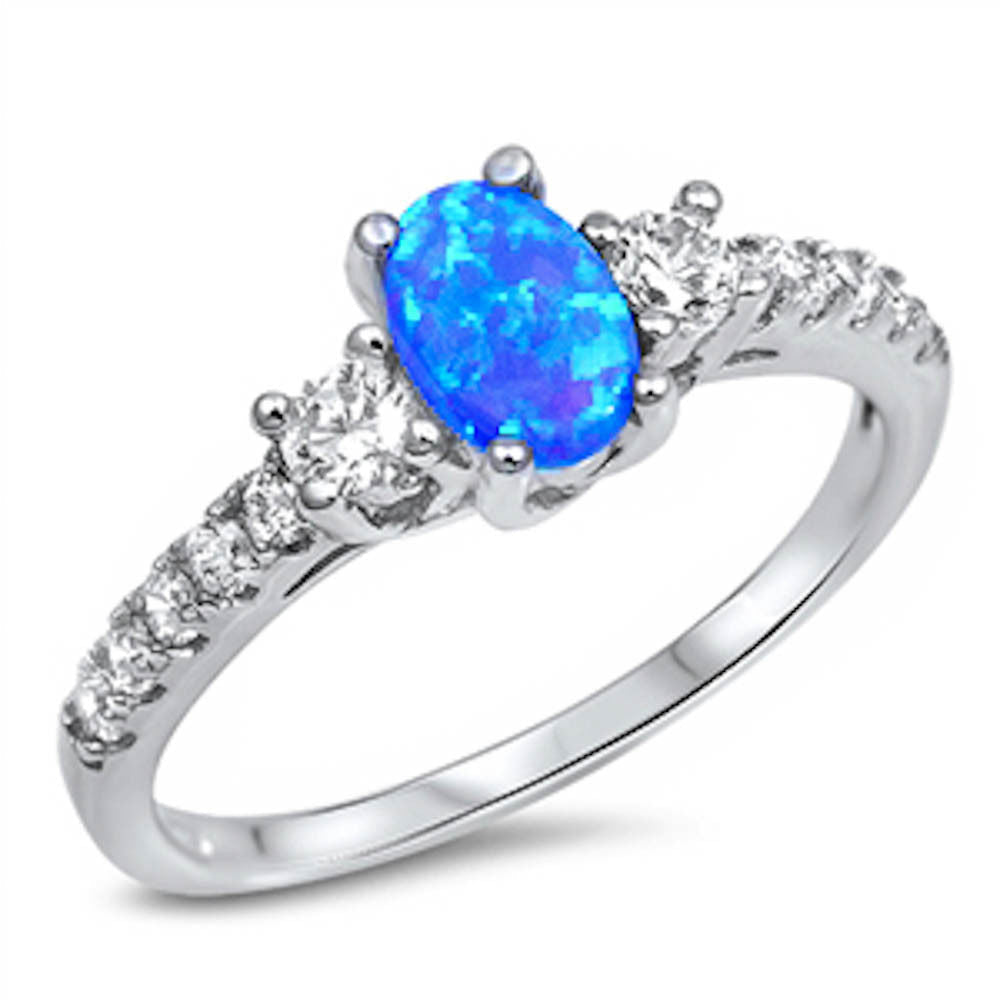 Blue Lagoon Spark Ring