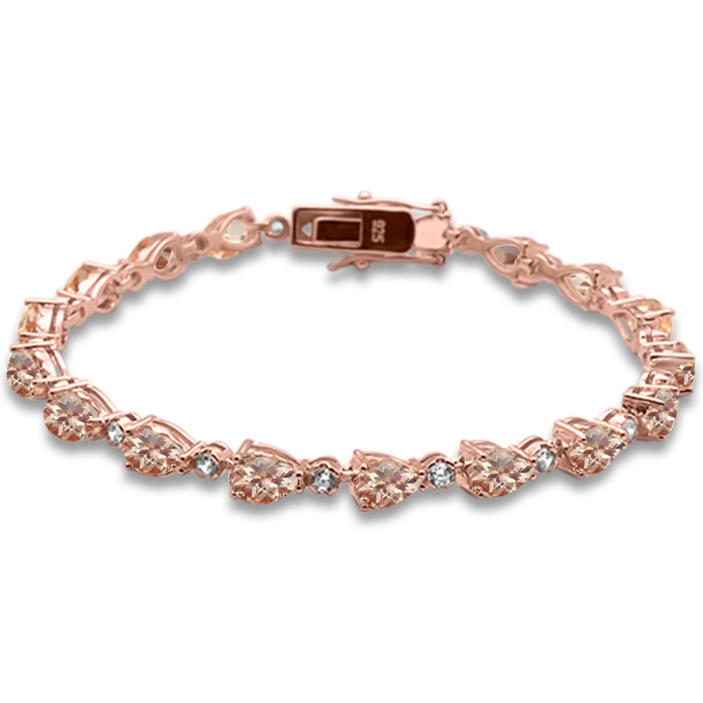 Rose Gold Seraphic Morganite Bracelet