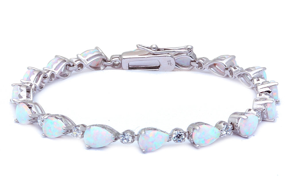 Lunar Opal Bliss Dewdrop Bracelet