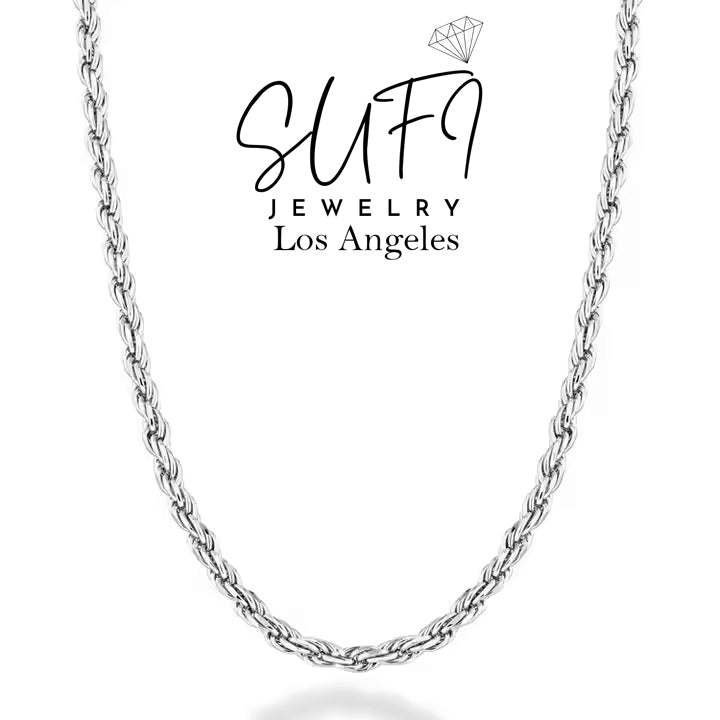 Rope Silver Italia 3MM Chain